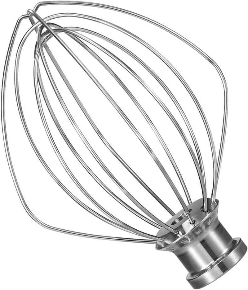 Kainasch ملحق الخفاقة من الفولاذ المقاوم للصدأ KN256WW لخلاط KitchenAid 6 كوارت برفع الوعاء، ملحق الخفاقة 6 أسلاك لإكسسوارات Kitchen Aid - Image 1