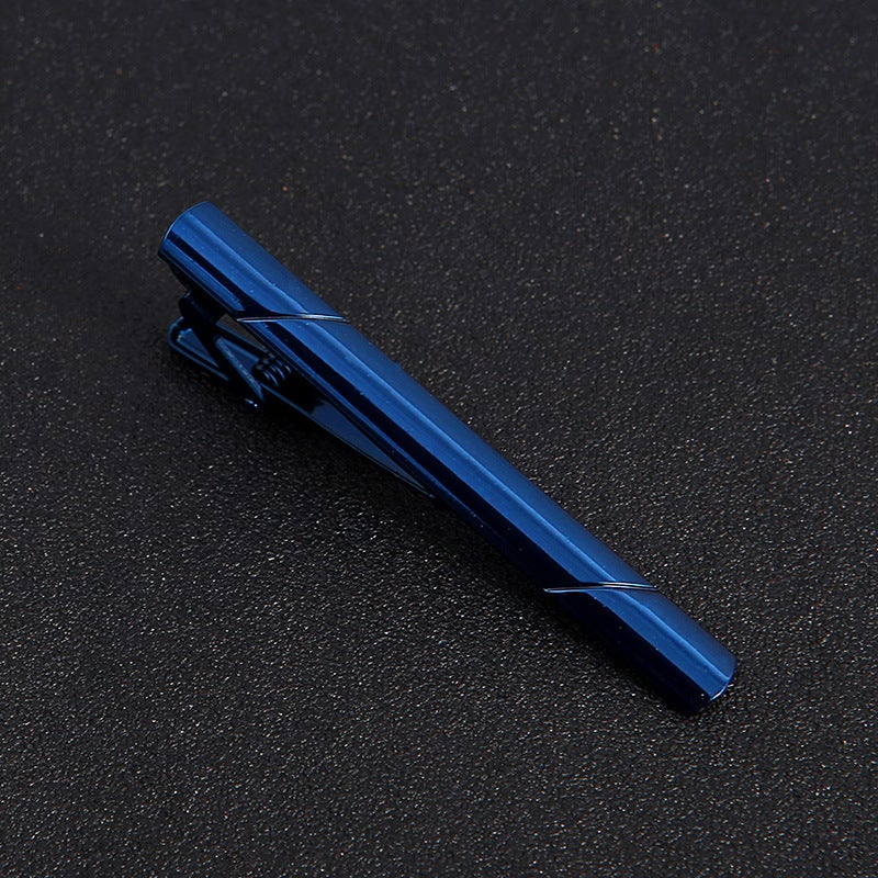 Simple And Domineering Tie Clip Golden Collar Clip Formal Host Clip Wedding All-Match Mature Collar Clip Men - Image 5