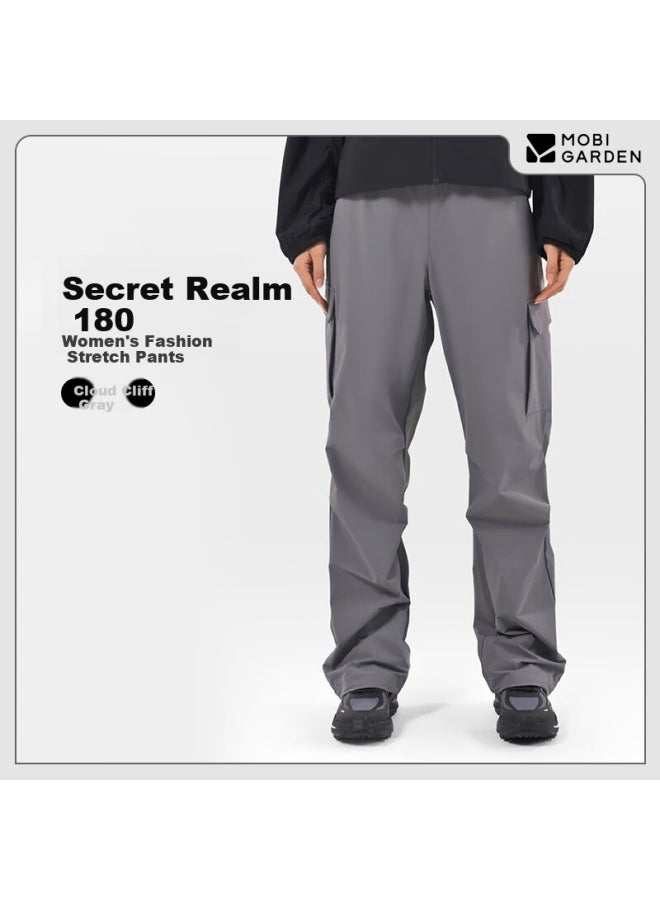 Mobigarden Extreme 180 Women's Outdoor Sports Stretch Pants Loose Running Hiking Trousers Nw2506 - Image 1
