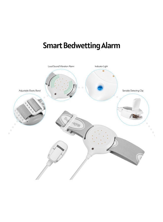 NIBEMINENT Bedwetting Enuresis Alarm With Light Sound And Vibration - Image 4