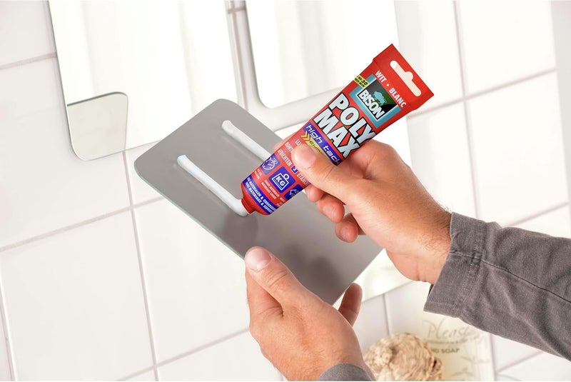 Bison Poly Max High Tack Express Adhesive - 165g Tub (Pack of 12) - Image 3