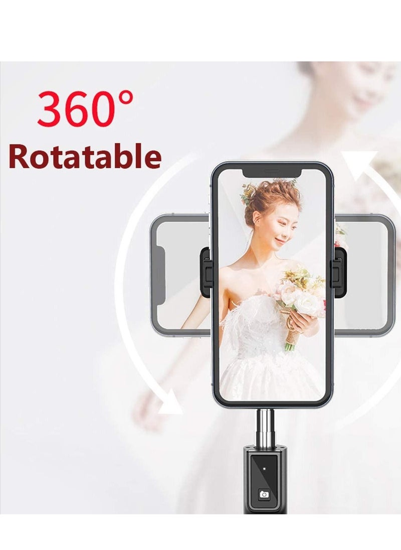 TYCOM - Selfie Stick 3 in 1 Extendable Selfie Stick Tripod with Detachable Bluetooth Wireless Remote Phone Holder for iPhone 12/Xs/iPhone 8/iPhone 11/11pro Galaxy S10/S9 Plus/S8/Note8 LG (P40 - Image 1