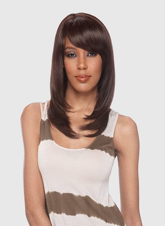 Vanessa HB LIBBY (1B) - Vanessa VESA Human Hair Blended Wig - Image 1