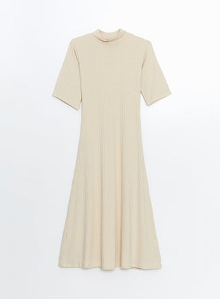 High Collar Textured Women's Dress - pzsku/Z2C58F626A54187CF03E6Z/45/1746719248/2a7fecfb-f478-46a0-b9f6-f4bc7f34bb1d