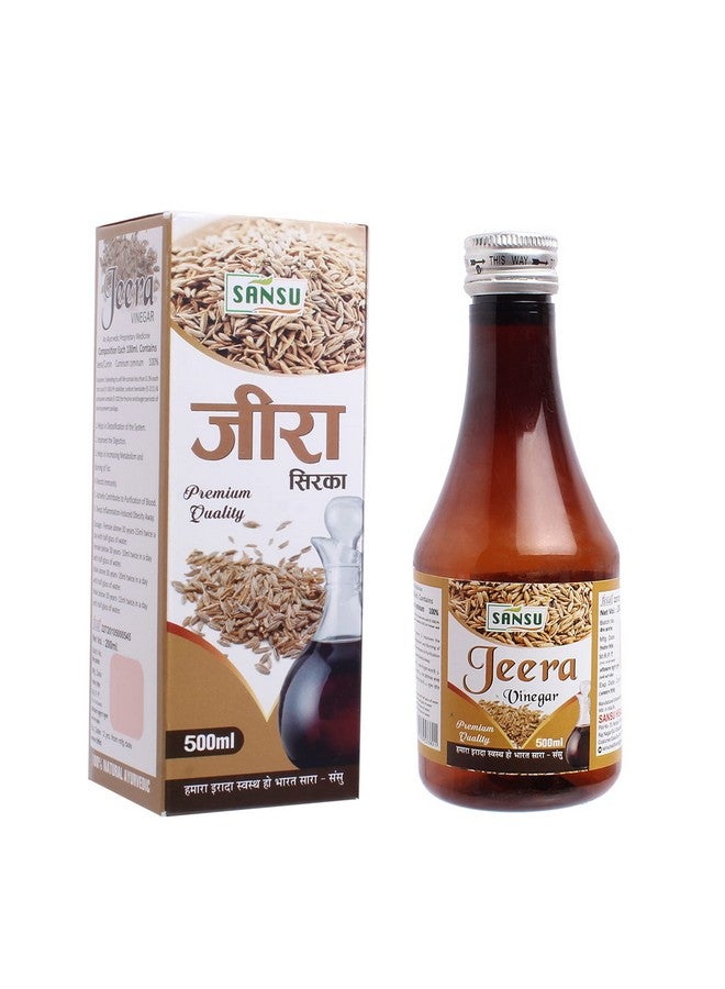 SANSU Cumin Vinegar (Zeera Sirka) with the goodness of cumin (500ml) - Image 1