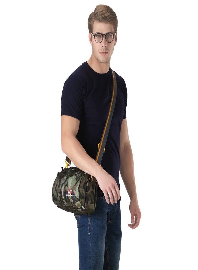 Dezire Crafts Sling Stylish Cross Body Travel Office Business Messenger Shoulder Bag with Multi-Pocket Zip Closure and Adjustable Straps for Men & Women (DC SLING BAGS 618) - Image 5