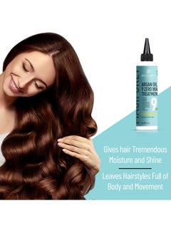 MagiForet Hair Treatment, Hair Mask, MagiForet Argan Oil 9 Zero Hair Water Treatment, with Natural Keratin, Protein, Sulfate Free Repairing Conditioning Volumizing for Dry Damaged Colored and All Hair Types  - Image 2