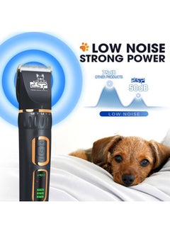 DSP ® Dog Clippers for Grooming Dog Grooming Clippers 3-Speed Low Noise Dog Hair Clippers for Small & Large Dog  - Image 2