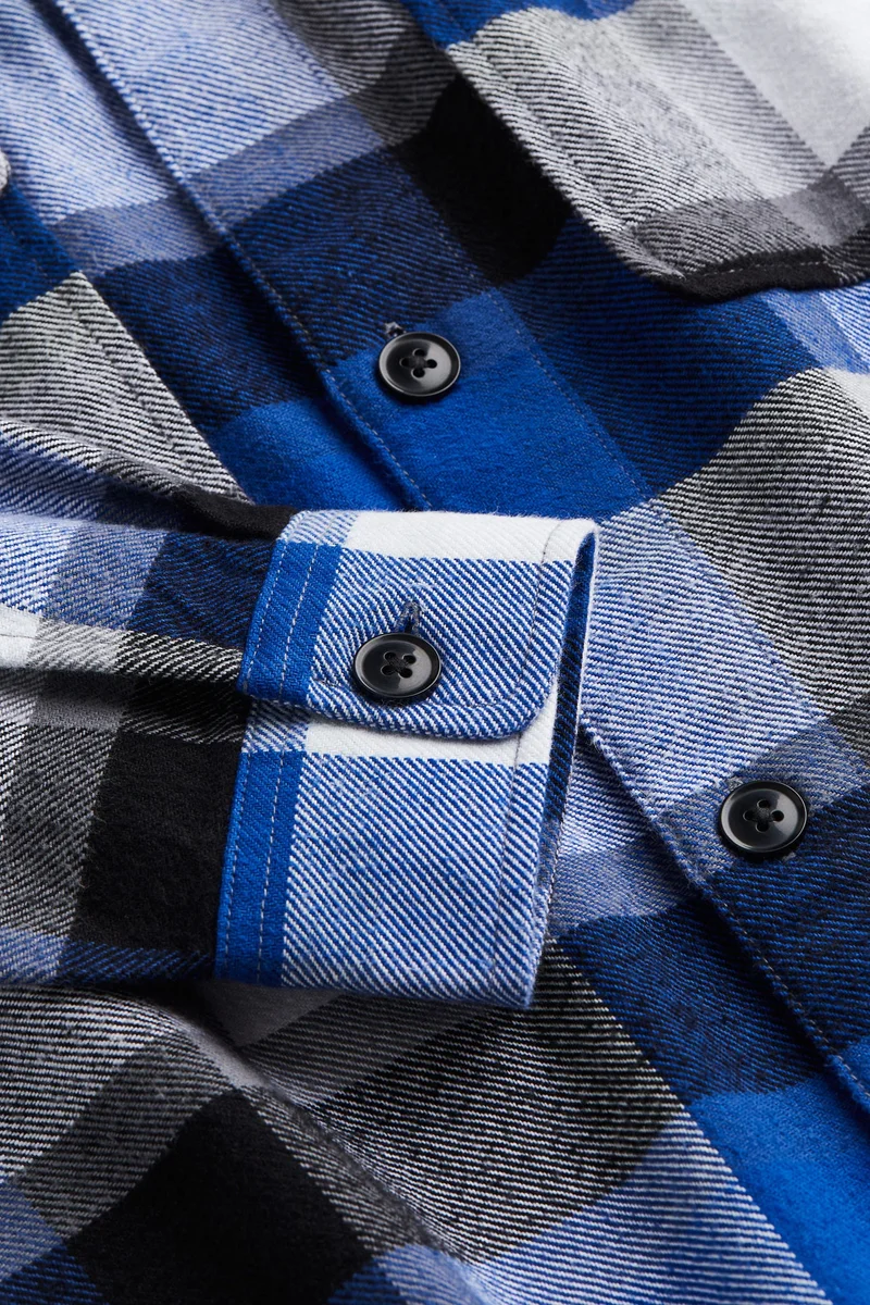 H&M Checked Button Down Shirt