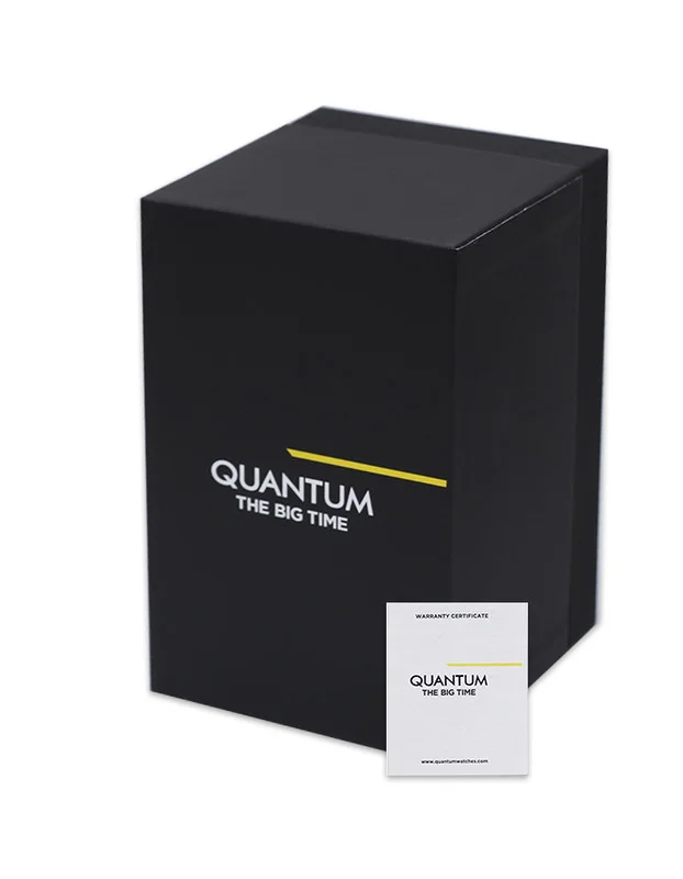 Quantum QUANTUM PWG970.358 Men Multi Function Display Watch & Silicone Strap Red
