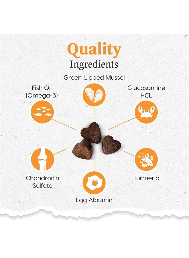 ARK NATURALS Gray Muzzle Old Dogs! Happy Joints! Vet Recommended to Support Cartilage and Joint Function, Glucosamine, 90 Soft Chews 