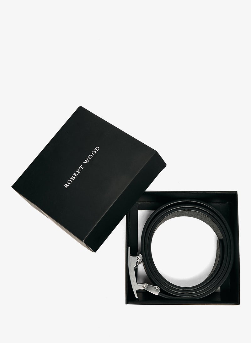 روبرت وود حزام رسمي جلد طبيعي مقاس حر - Image 3