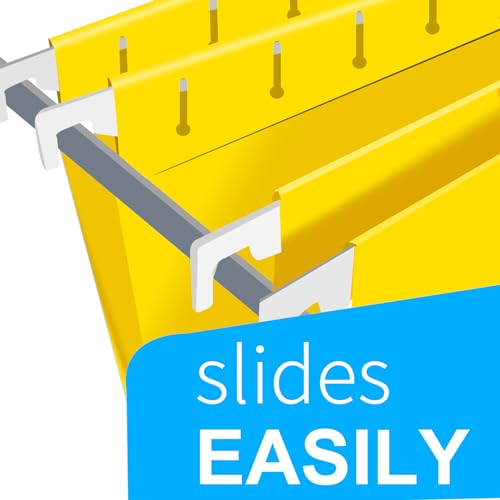 HERKKA Extra Capacity Hanging File Folders, 60 Pack Reinforced Letter Size Hanging Folders with Heavy Duty 3 Inch Expansion, Designed for Bulky Files, Medical Charts, 12 Assorted Colors - Image 3
