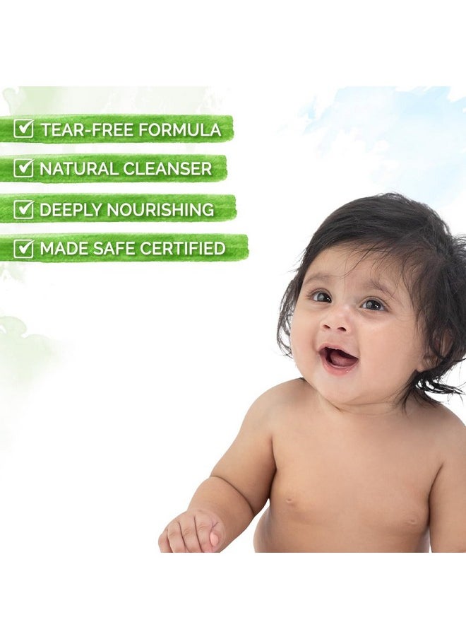 Mamaearth Deeply Nourishing Body Wash For Babies - 400Ml | Infused With Coconut Oil, Orange Essential Oil & Aloe Vera Extract | Deeply Nourishing, Tear-Free Cleanser  - Image 3