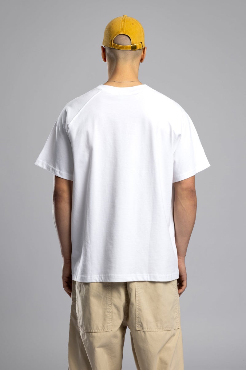 كاتش تيشيرت أساسي بأكمام راجلان مطرزة من Catch - Image 5