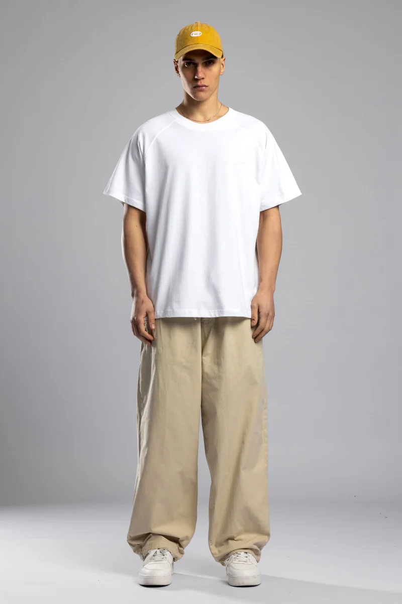 Catch Catch Embroidered Raglan Sleeve Basic T-shirt