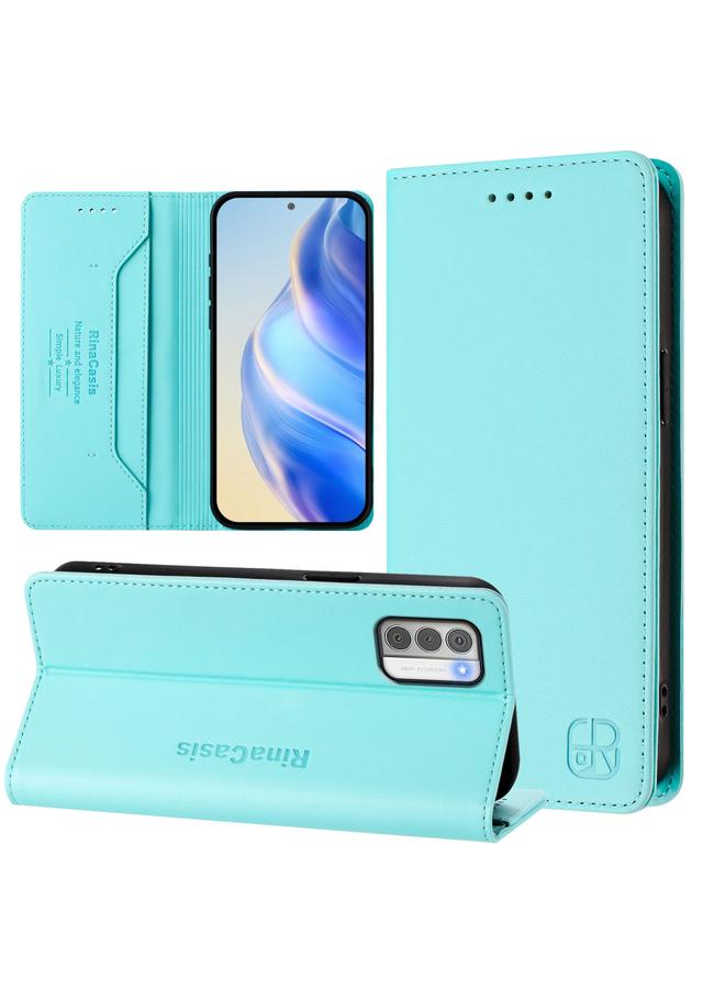 اس-توب جراب هاتف Nokia G42 / G310 RC01 من الجلد ثنائي الطي مع خاصية الشفط المغناطيسي بتقنية RFID - Image 1