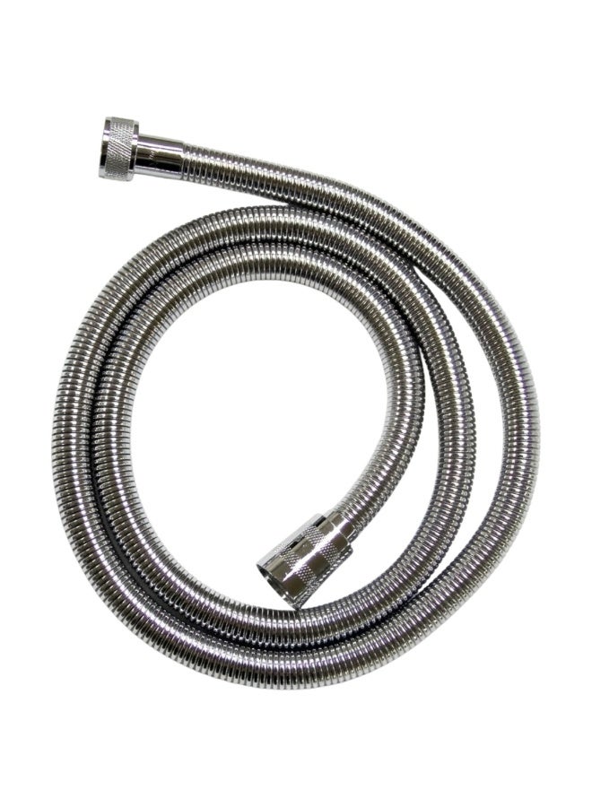 NOVEX NFH-904-120CM FlexiFlow™ Stainless Steel Shower Hose 120CM – Double Interlock, Anti-Kink, Universal Fit, Leak-Proof Premium Bathroom Hose - Image 1