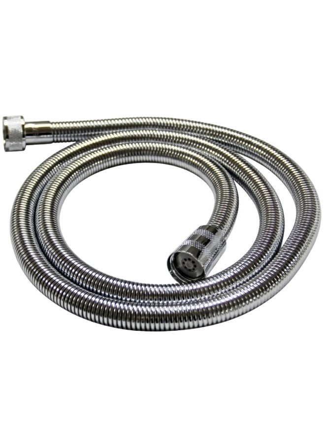 NOVEX NFH-904-120CM FlexiFlow™ Stainless Steel Shower Hose 120CM – Double Interlock, Anti-Kink, Universal Fit, Leak-Proof Premium Bathroom Hose - Image 3