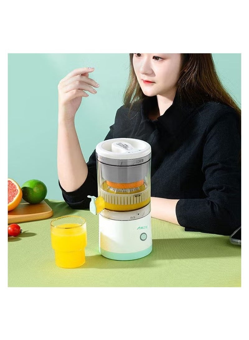 Citrus Juicer, Electric Orange Squeezer with Powerful Motor and USB Charging Cable, Juicer Extractor , Lime Juicer, Suitable for Orange, Citrus, Apple, Grapefruit and Pear.  - Image 4