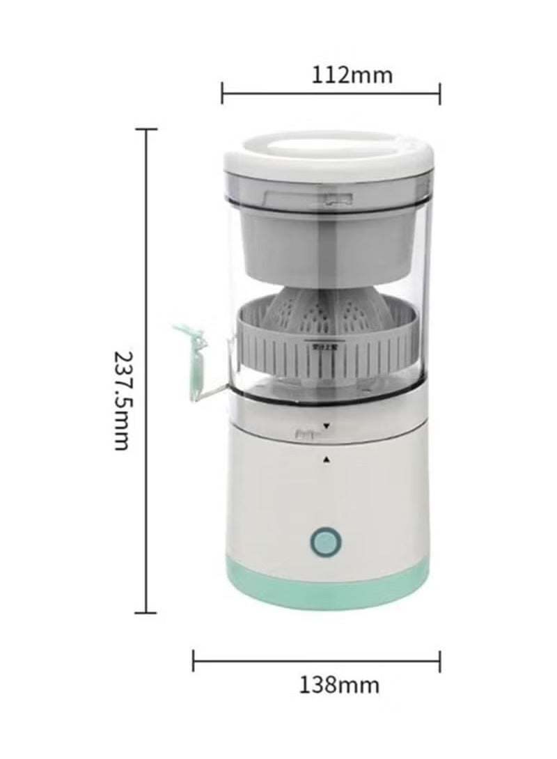 Citrus Juicer, Electric Orange Squeezer with Powerful Motor and USB Charging Cable, Juicer Extractor , Lime Juicer, Suitable for Orange, Citrus, Apple, Grapefruit and Pear.  - Image 3