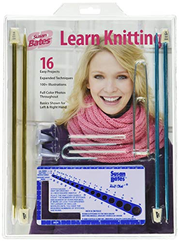 Susan Bates Learning Knitting Teacher Kit - Image 1