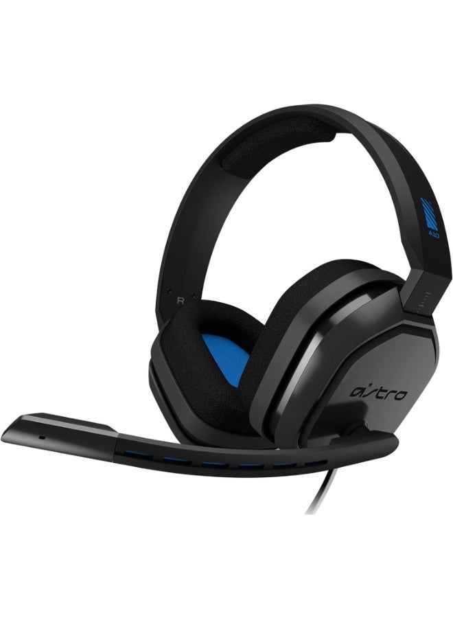 ASTRO A10 Gaming Headset for PS4 /PS5 /XOne /XSeries /Nswitch /PC 939-001531 Black/Blue - Image 1
