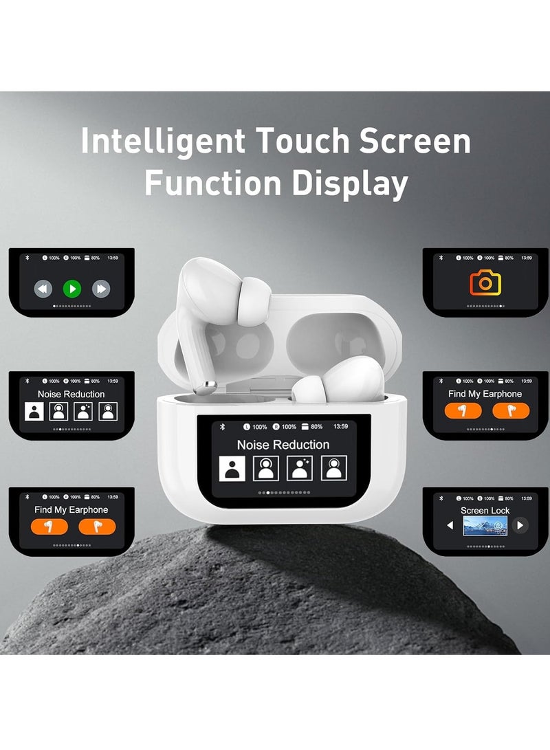 VEN-DENS Wireless Earbuds, Bluetooth In-Ear Earphones, ANC Noise Cancelling, HiFi Stereo, 20 Hours Playtime, Touch Screen Control, - Image 4