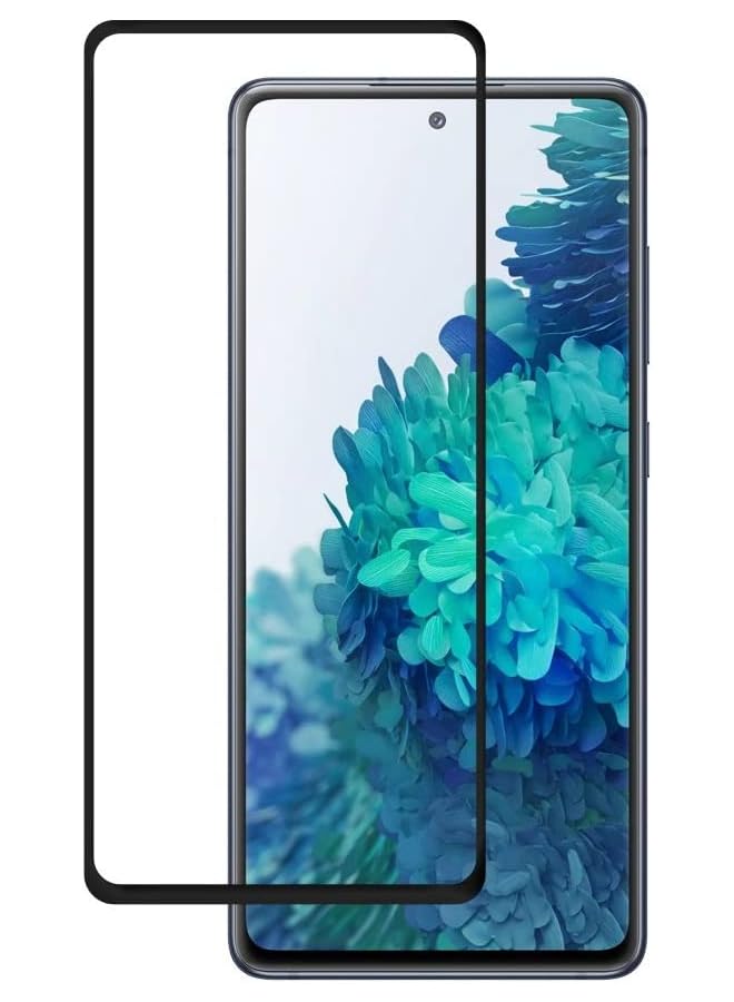 erorex Glass For Samsung Galaxy S21 Fe Full Glue Screen Protector Anti Fingerprint Shatter Proof Tempered Glass With Hd Clarity For Samsung Galaxy S21 Fe - Image 1