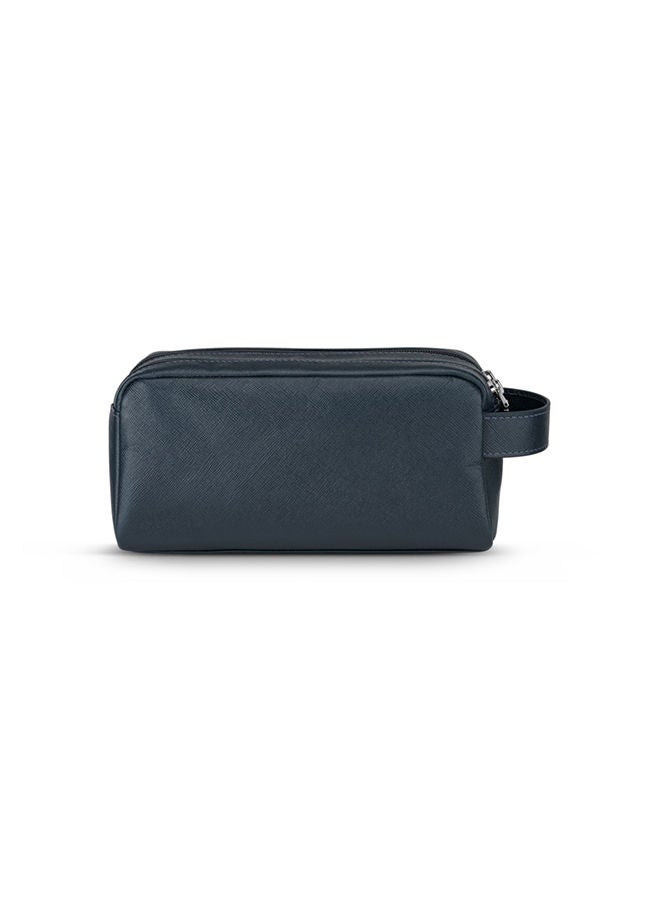 Police Edifice Navy Genuine Leather Unisex Utility Pouches - PELUU2203003 - Image 2