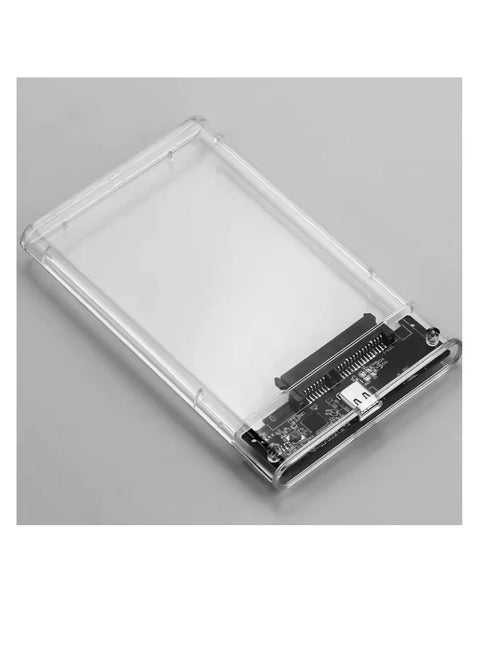 حافظة محرك الأقراص الصلبة مقاس 2.5 بوصة SATA إلى USB C 3.1 6Gbps حافظة القرص الصلب الخارجي لـ 7/9.5 مللي متر HDD/SSD تدعم UASP حتى 6 تيرابايت