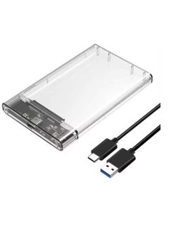 Zero 2.5 inch Hard Drive Enclosure SATA to USB-C 3.1 6Gbps External Hard Drive Case for 7/9.5mm HDD/SSD Support UASP Up to 6TB  - Image 2