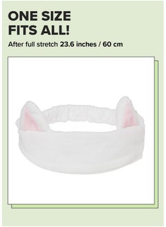 Face Wash Headband - White Cat | Animal Head Band For Face Washing & Skincare, Soft & Fuzzy, Cute For Makeup, Shower, Teen Girls Stuff, Kitty Cat Ear Hair Band, Gift (1 Count) - pzsku/Z2C59E7737ABD394803E5Z/45/_/1734182968/362f68fc-1fdc-4d0a-bf3e-8a4e540aef5c