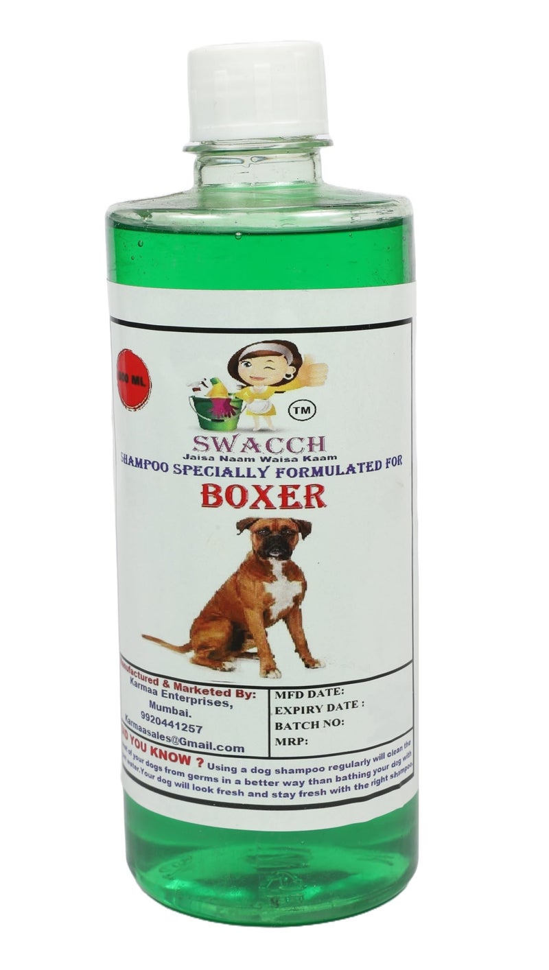 Swacch Shampoo Specially Formulated for Boxer (500ML) Neem Alovera - Image 2