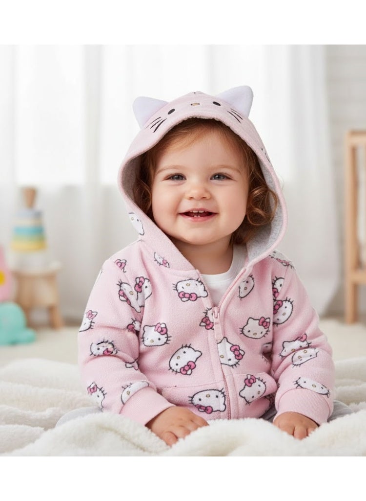 هالو كيتي جاكيت هالو كيتي سويت كم طويل من كيدز تي في - Image 3