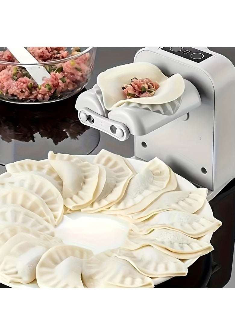 Electric Dumpling Maker, 2023 New Rechargeable Automatic Dumpling Making Machine, Home Electric Dumpling Making Machine Mold, Can Make 1500 Dumplings When Fully Charged, Small Appliances, Kitcehn Ac - Image 2