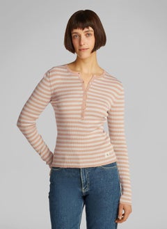 Calvin Klein Jeans Stripe Knitted Sweater  - Image 1