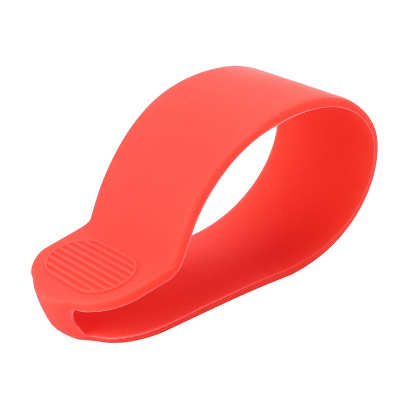 Finger Throttle Protective Cover: Red Premium Silicone - Waterproof UV Resistant High Temperature Resistant Soft Lightweight Protector for Finger Thumb Throttle - Image 1
