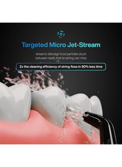 Aquasonic AquaSonic Aqua Flosser PRO | Professional Water Flosser with Large Capacity Reservoir | Oral Irrigator w/ 2 Modes, 10 levels of Water Pressure, 4 Included Tips | Sleek & Compact | Dentist Recommended  - Image 3