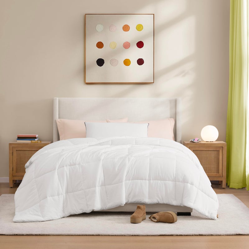 UGG King Bed Pillow â€“ Plush Down Alternative Pillow, Soft & Breathable Medium Firm Sleeping Pillows, Premium Luxury Home Decor Hypoallergenic Pillow for Bed, White, 20â€ x 36â€ (Devon) - Image 5