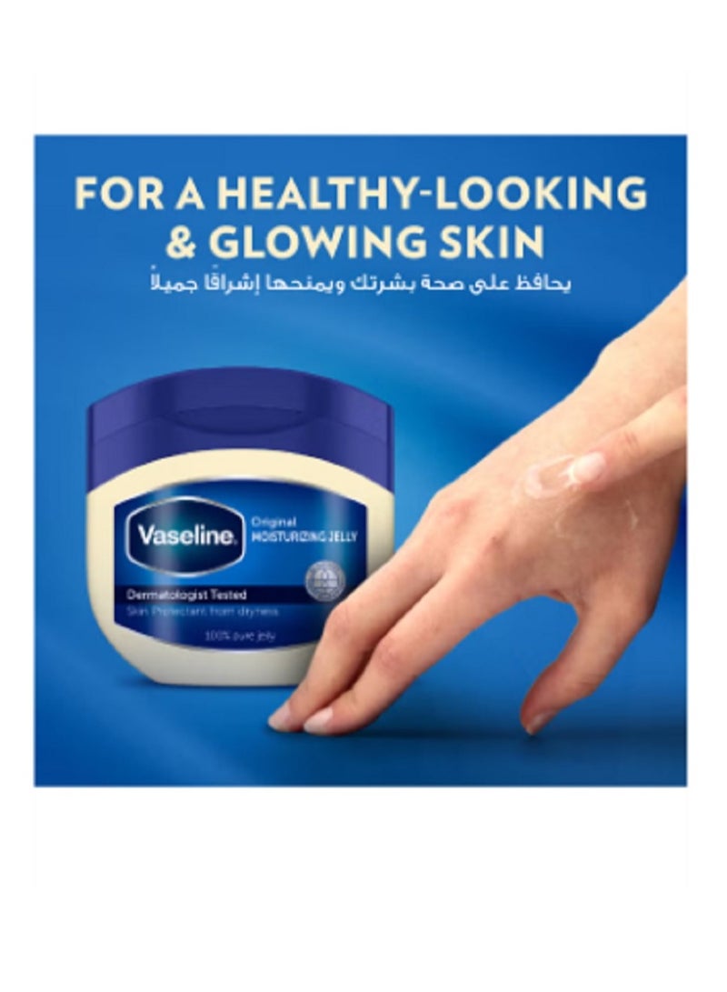 Vaseline Original Moisturizing Petroleum Jelly For Dry Skin 250ml - Image 2