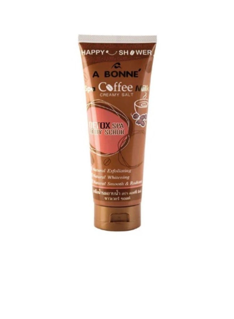 BOON Coffee scrub removes oxidation and toxic chemicals on the skin. And helps to firm and strengthen the skin, 350 grams