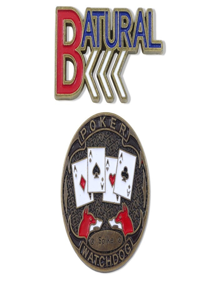 أدورن مجموعة بروشات أدورن مكونة من قطعتين بتصميم سترات بدلات للرجال/النساء (B2432-39) - Image 1