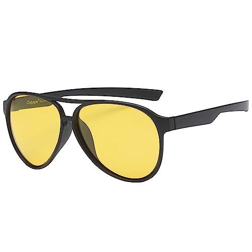 PolarSpex Aviator Sunglasses for Men & Women - Bendable and Polarized Retro Sunglasses - Fashionable Men Shades - Image 3