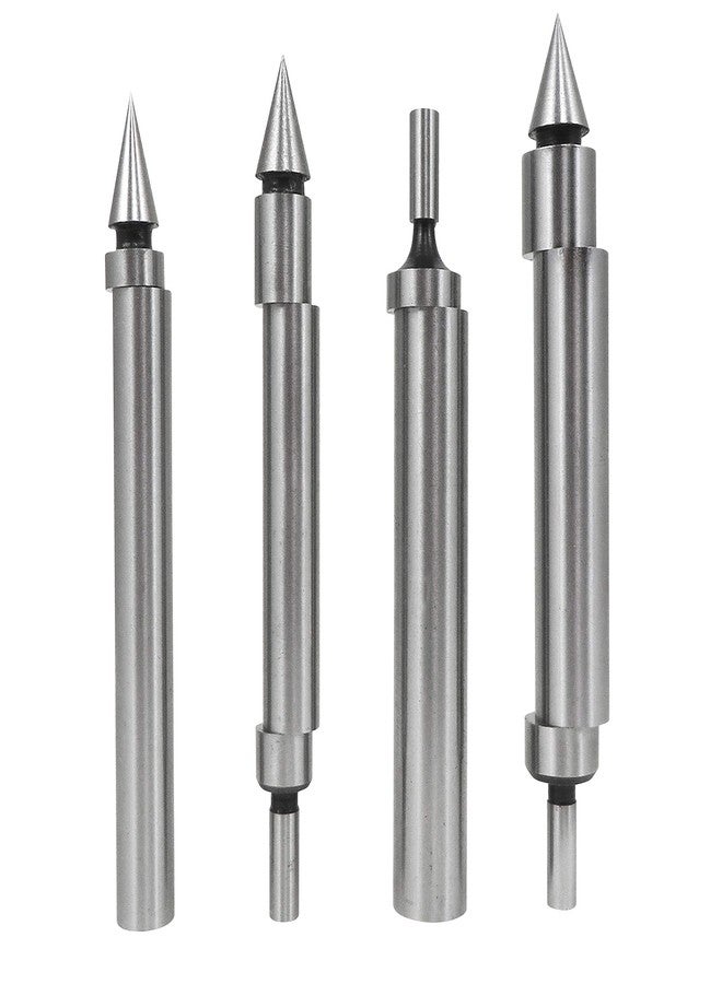 Taytools 466170 4 Piece Edge Center Finder Set with Single End, Double End and Cone Tips - Image 1