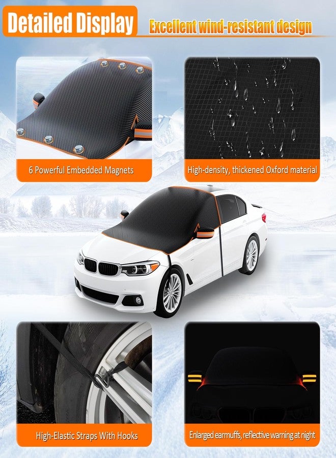 بست فيو غطاء زجاج أمامي للسيارة من بيستفيو للجليد والثلج، أسود 02 - Image 3