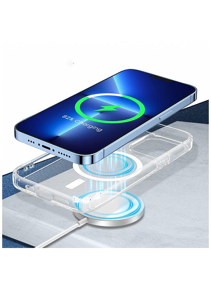Generic - Ultra Thin iPhone Clear Case, Case with Shockproof Protection, Anti-Yellowing,Shock Absorption,Strong Magnet,Cell Phone Case iPhone Case Clear for iPhone 16 Pro Max - Image 1