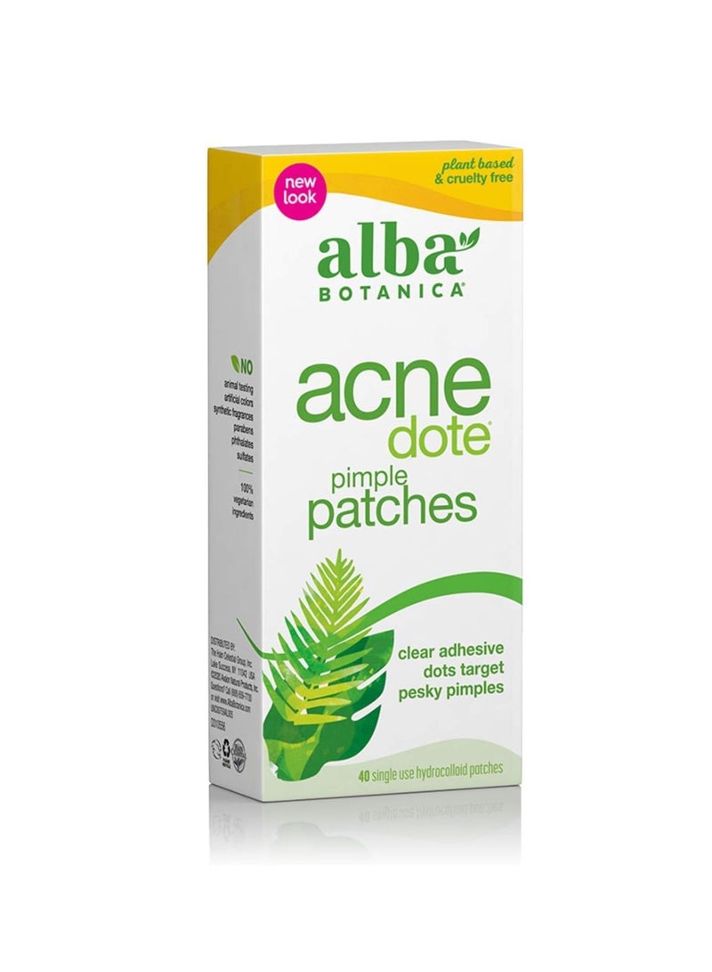 Alba Botanica Acnedote Pimple Patches 40 Patch - Image 1