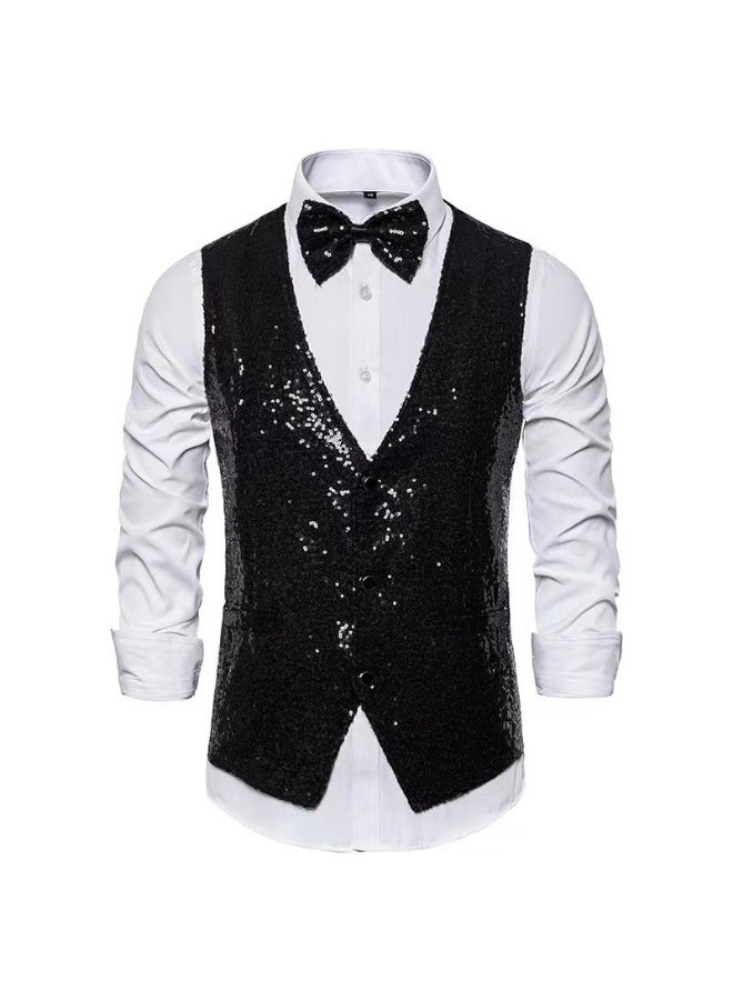 Shougu New Fashionable Casual Men's Suit Vest  - Image 1