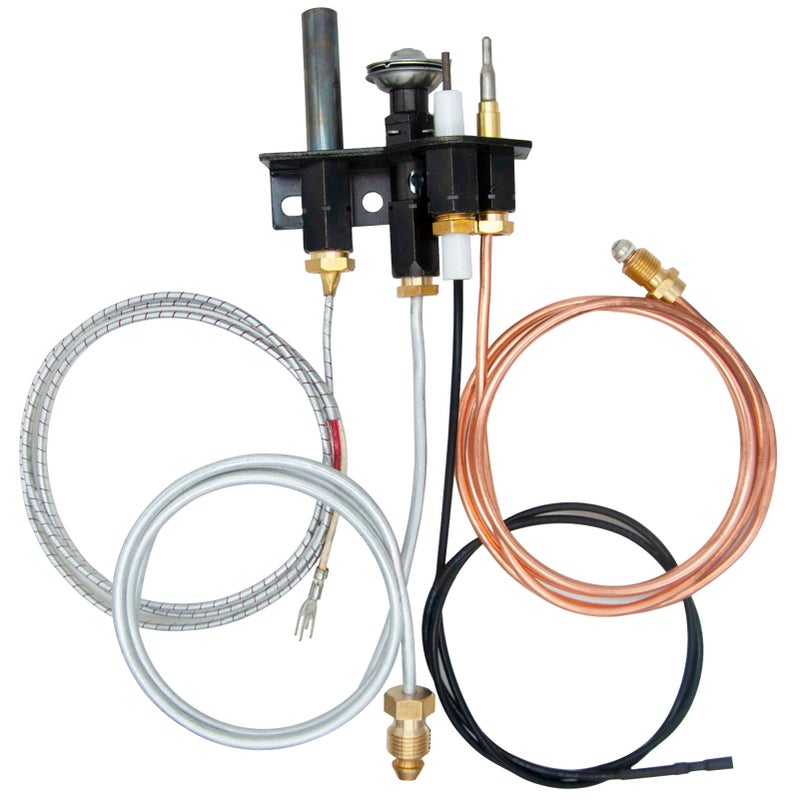 DEEKOOL 69l17, J4117, 904405 Fireplace Natural Gas Pilot Assembly 108084-02, 69l1701, Compatible with Lennox, Ihp, Serefina, Superior, Astria Direct Vent Natural Gas Fireplaces - Image 1